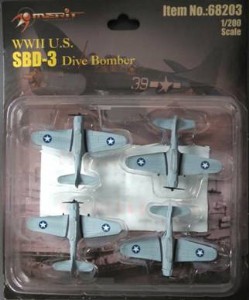 MERIT 1/200 美國 SBD-3 無畏式 俯衝 